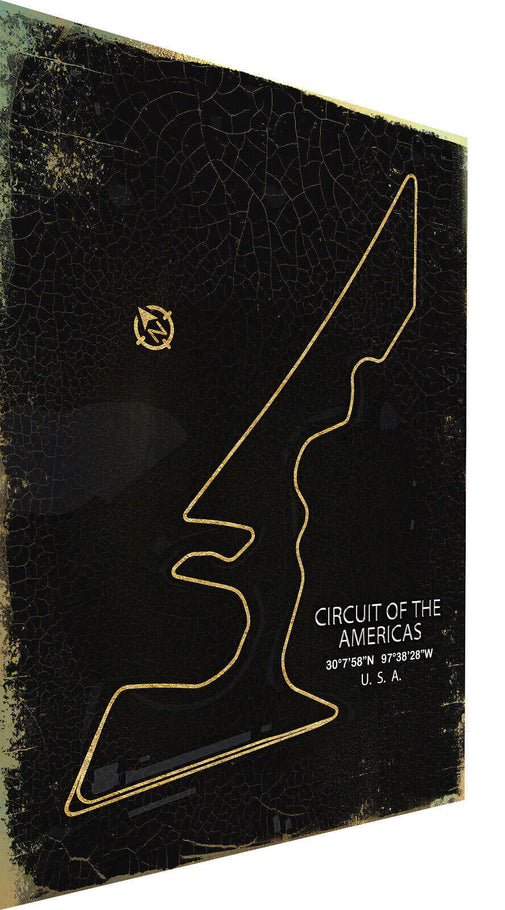 Leinwand Bilder Formel1 Circuit of The Americas F1 - Hochwertiger Kunstdruck B8237