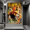 Leinwand Bilder Pop Art audrey hepburn Wandbilder-Hochwertiger Kunstdruck B8275