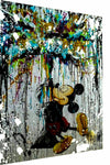 Pop Art Micky Maus Leinwand Bilder Wandbilder - Hochwertiger Kunstdruck B8002