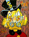 Leinwand Pop Art Donald Duck Bilder Wandbilder - Hochwertiger Kunstdruck B8304