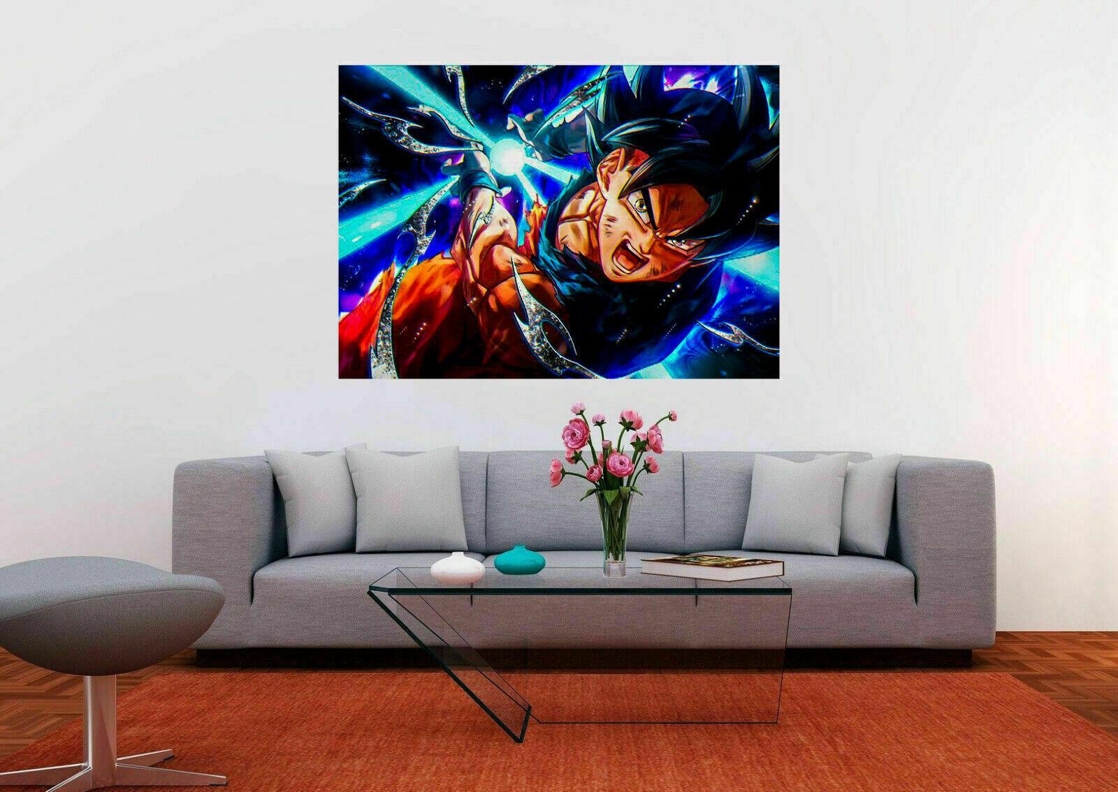 Leinwand Dragon Ball Son Goku Anime Bilder Wandbilder - Hochwertiger Kunstdruck A3548