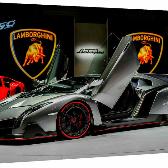 Sportwagen Autos Lamborghini Leinwandbilder Wandbilder - Hochwertiger Kunstdruck A3713