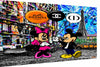 Pop Art Micky Maus Marken Leinwand Bilder Wandbilder - Hochwertiger Kunstdruck B8107