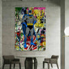 Pop Art Batman Hero Held Leinwand Bilder Wandbilder - Hochwertiger Kunstdruck P5406