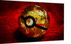 Leinwand Pokemon Pokeball  Bilder Wandbilder - Hochwertiger Kunstdruck A3485