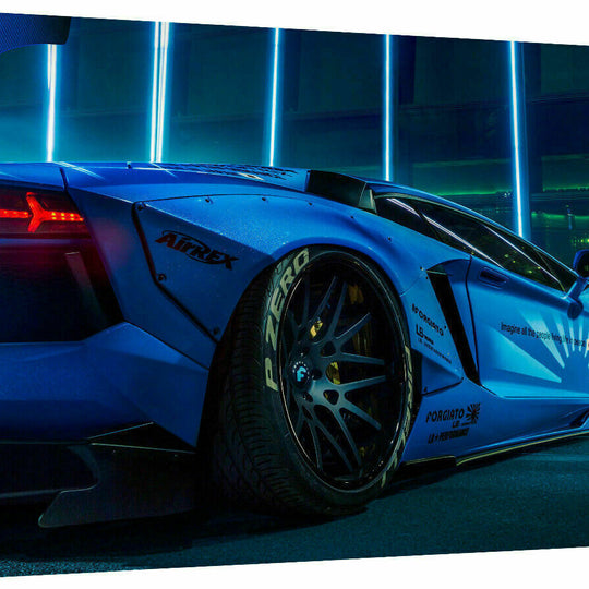 Sportwagen Autos Lamborghini Leinwandbilder Wandbilder - Hochwertiger Kunstdruck A3709