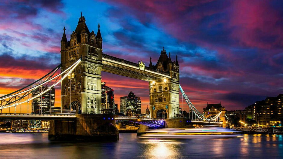 Leinwand London Tower Bridge England  Wandbilder - Hochwertiger Kunstdruck P5085