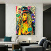 Pop Art Leinwand Frauen Lifestyle Bilder Wandbilder - Hochwertiger Kunstdruck B8136