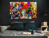 Pop Art Charaktere Leinwand Bilder Wandbilder - Hochwertiger Kunstdruck B8132