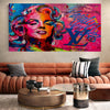 Abstrakt Marilyn Monroe Leinwand Bilder Wandbilder - Hochwertiger Kunstdruck B8050