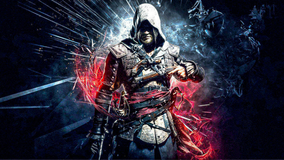 Leinwand Bilder Wandbilder Assasins Cred MagicCanvasArt- Hochwertiger Kunstdruck A3163