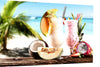 Leinwand Bilder Cocktails Bar Strand Wandbilder - Hochwertiger Kunstdruck A3345