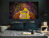 Leinwand Sport Lakers Basketball Bilder Wandbilder - Hochwertiger Kunstdruck A3747