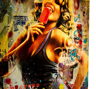 Leinwand Bilder Pop Art audrey hepburn Wandbilder-Hochwertiger Kunstdruck B8275