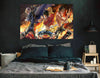 Leinwand One Piece Ruffy Ace Sabo Bilder Wandbilder - Hochwertiger Kunstdruck A3363