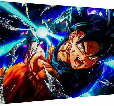 Leinwand Dragon Ball Son Goku Anime Bilder Wandbilder - Hochwertiger Kunstdruck A3548